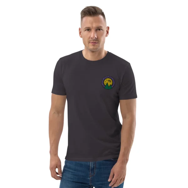 Unisex organic cotton t-shirt Cotswold Paragliding Logo