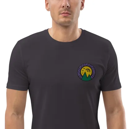 Unisex organic cotton t-shirt Cotswold Paragliding Logo