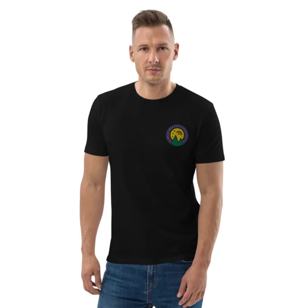 Unisex organic cotton t-shirt Cotswold Paragliding Logo