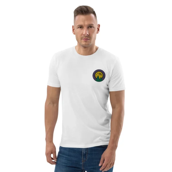 Unisex organic cotton t-shirt Cotswold Paragliding Logo